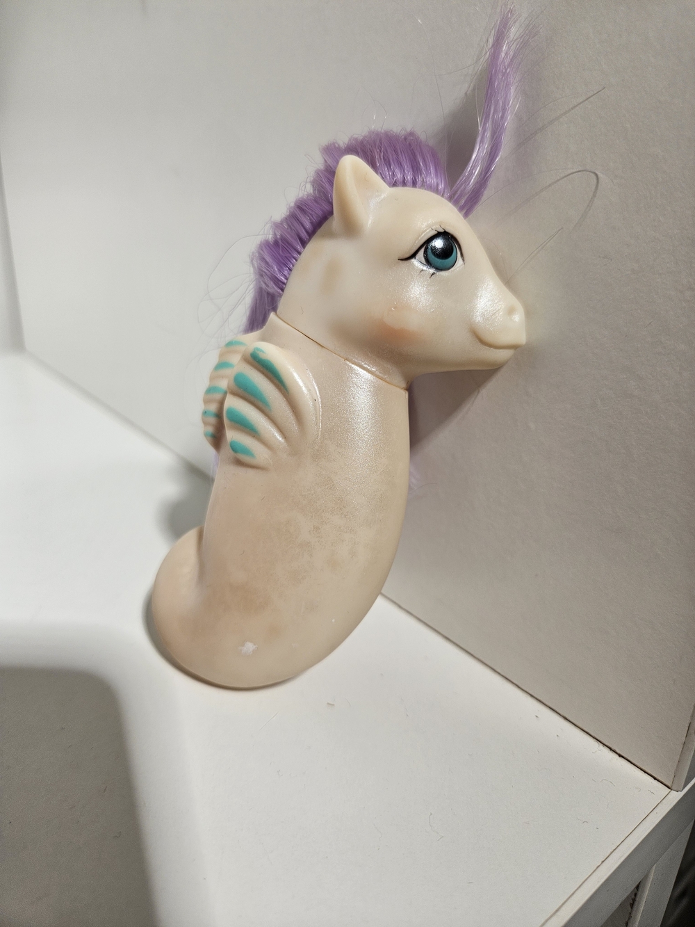 Vintage  G1 My Little Pony Baby Sea Pony Celebrate Pretty & Pearly - Hasbro